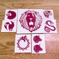 Seven Deadly Sins Temporary Tattoos