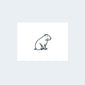 Minimalist Capybara (Set of 2)