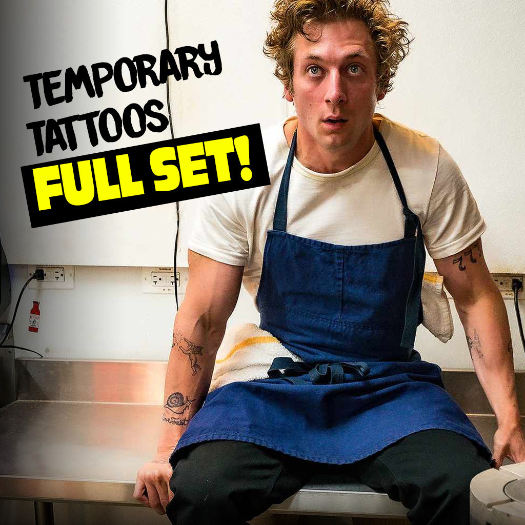 Carmy The Bear Temporary Tattoos