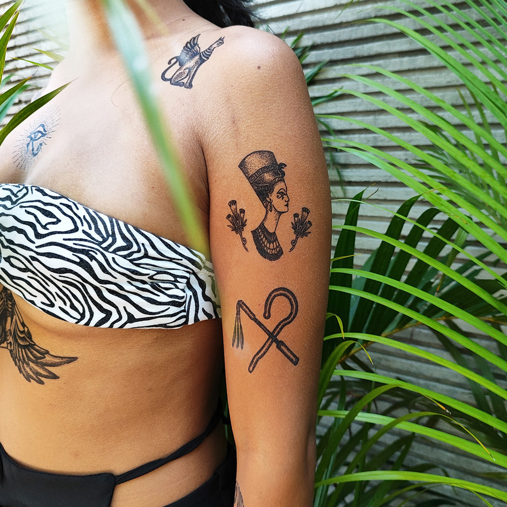 cleopatra temporary tattoo