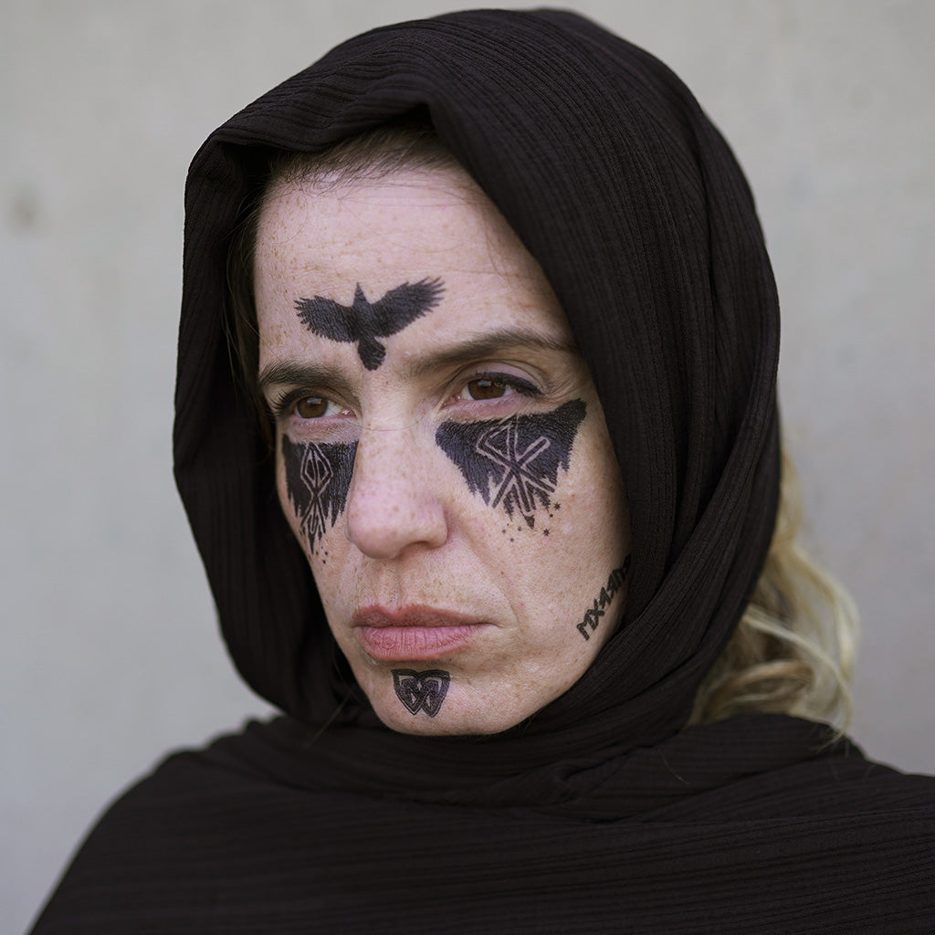 Shield-Maiden Face Tattoo Set