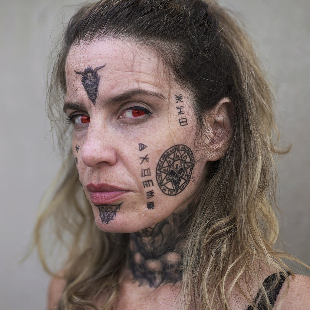 Demon Warlock Tattoo Set