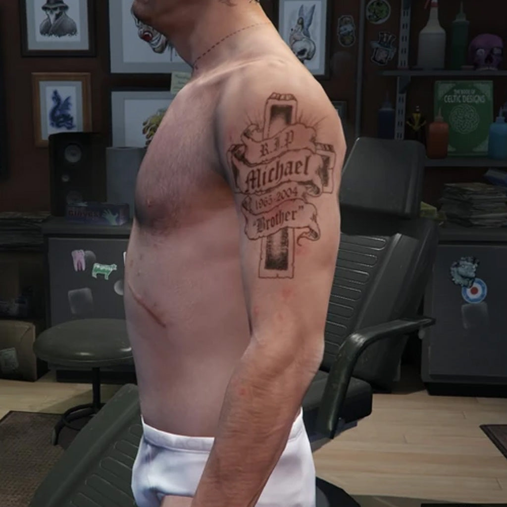 Trevor Philips GTA FULL Tattoo Set