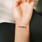 I ❤️ Jesus Tattoo (Set of 2)