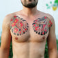 Majima Goro Temporary Tattoos (Chest Set)