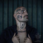 MS13 Gang Face + Neck Temporary Tattoo Set