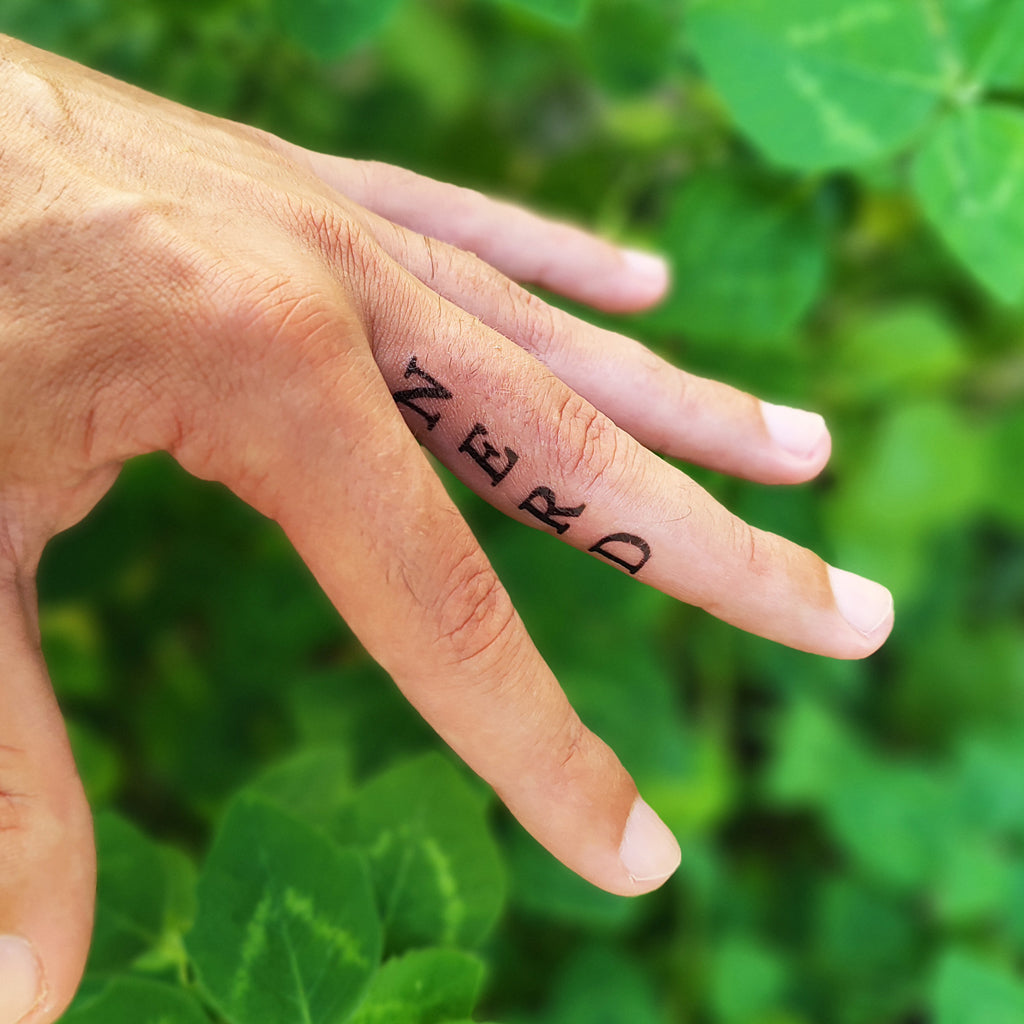 nerd temporary tattoo