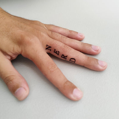 nerd tattoo