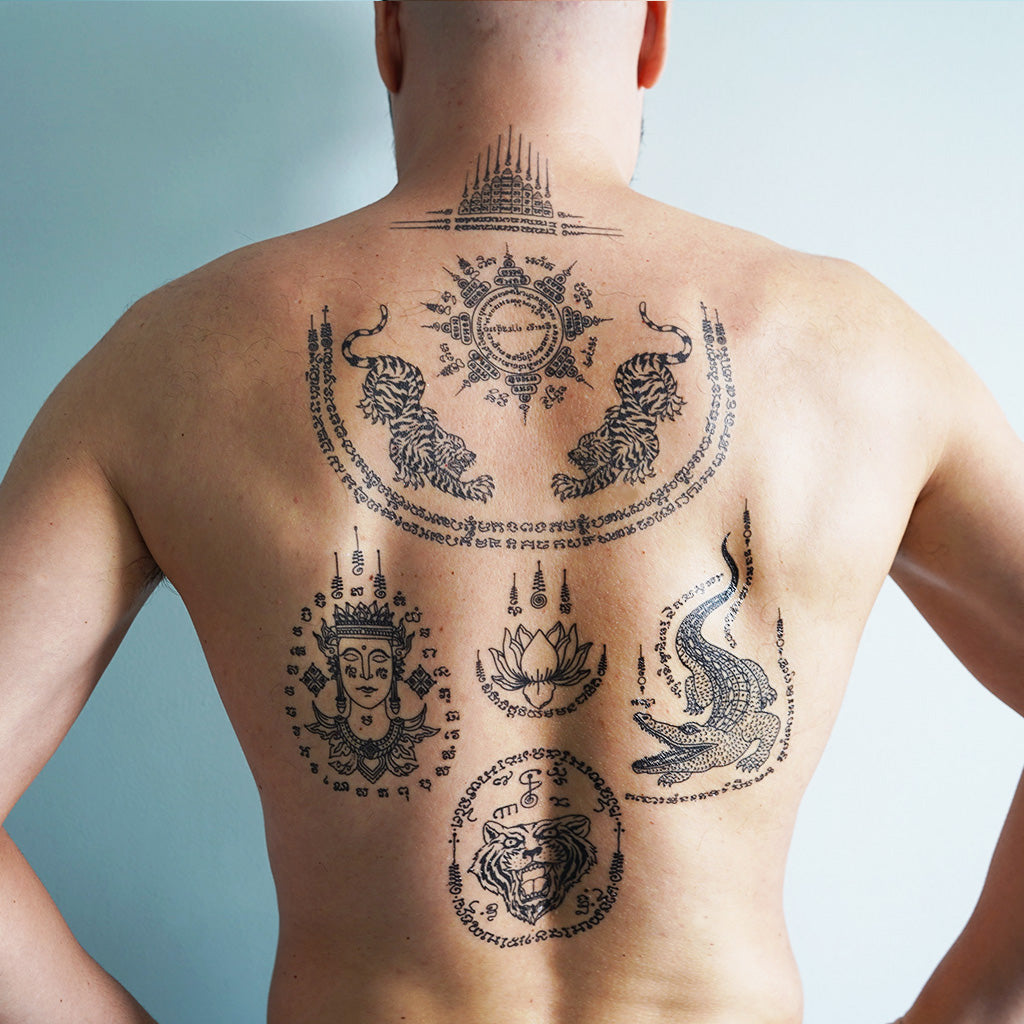 Sak Yant Yantra Tattoo Set 2