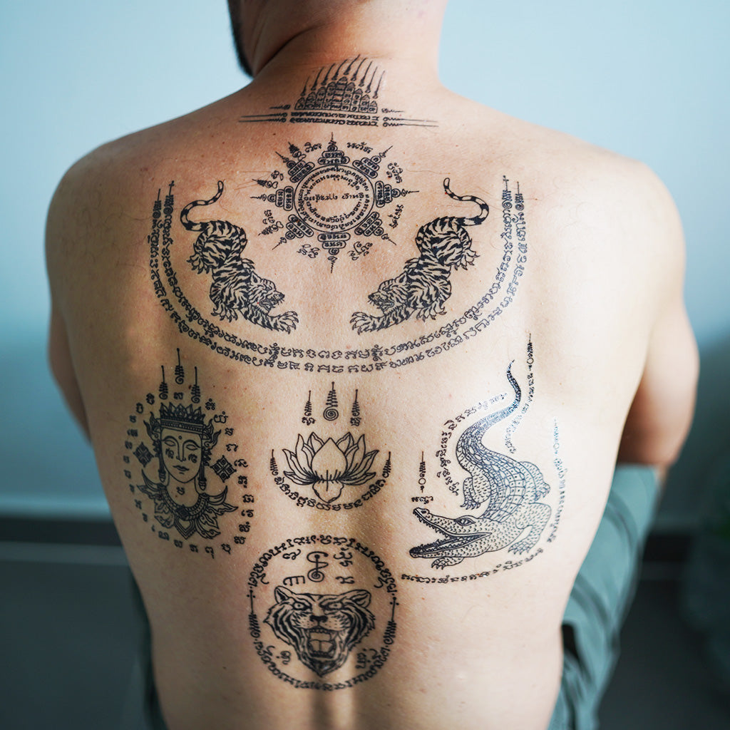Sak Yant Yantra Tattoo Set 2