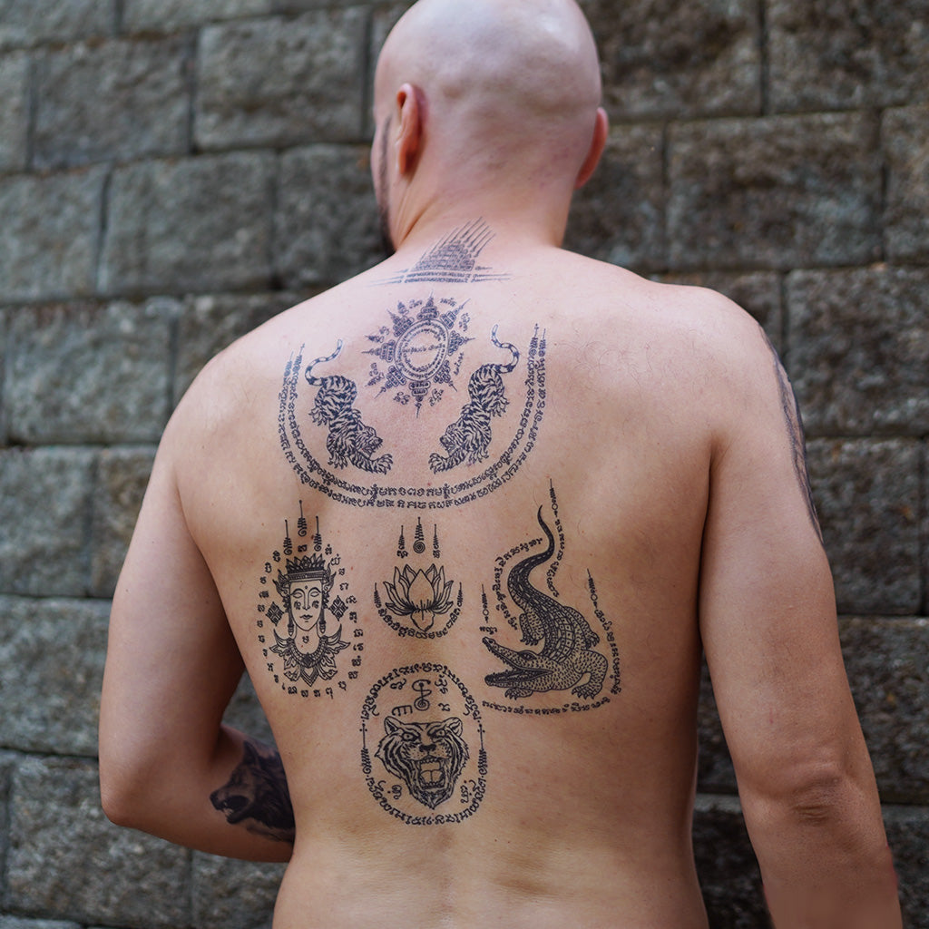 Sak Yant Yantra Tattoo Set 2