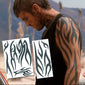 Seth Gecko Tribal Tattoo FULL SET