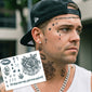 Thug Face Tattoo SET