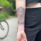 vishnu temporary tattoo