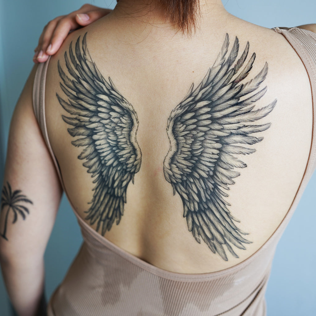 Large Wings Tattoo