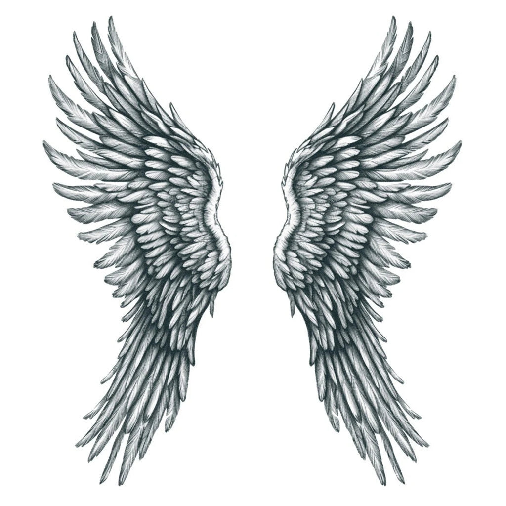 Large Wings Tattoo