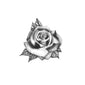 rose hand temporary tattoo