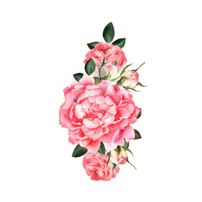 vintage watercolor tattoo