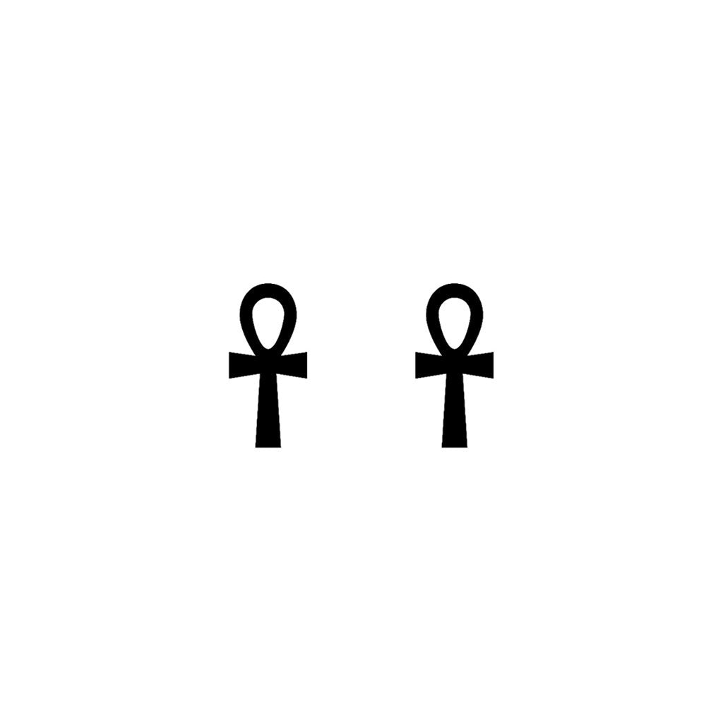 egyptian ankh tattoo for women