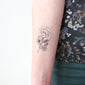 Dainty Flower Tattoo (Set of 4)