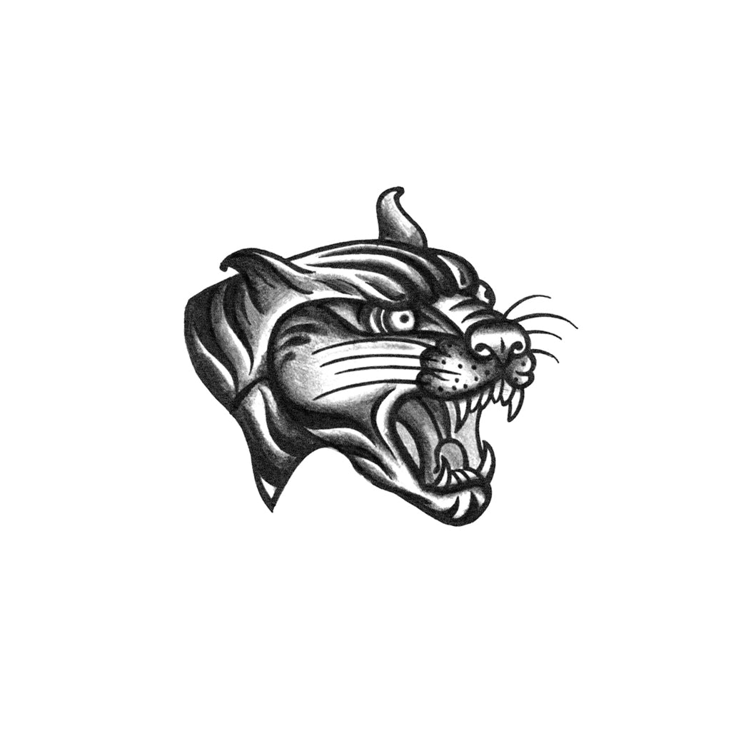 Panther Head Tattoo