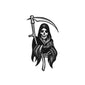 blackwork grim reaper