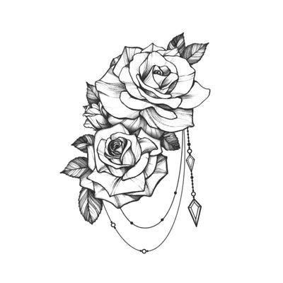 Rose Jewelry Tattoo