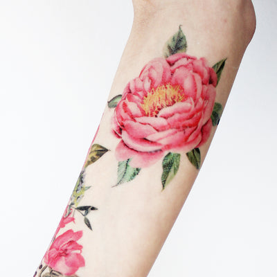 peony tattoo