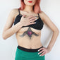 sexy underboob temporary tattoo