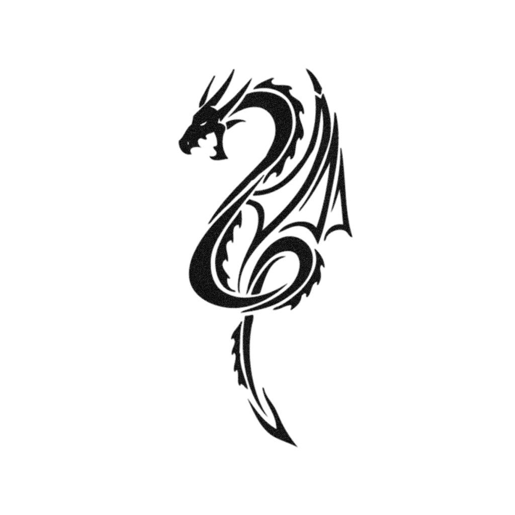 large tribal tattoo
