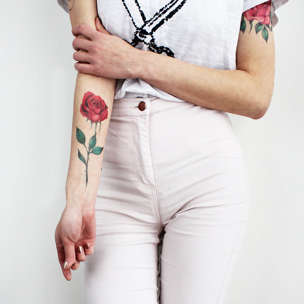 Crimson Rose Tattoo