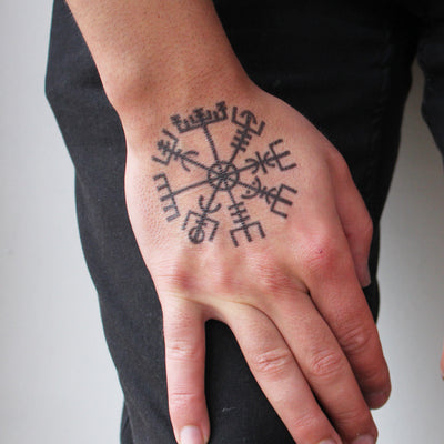 Vegvisir Traditional Tattoo