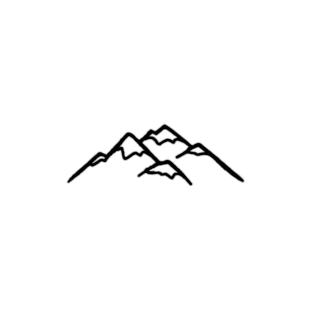 minimalist mountain