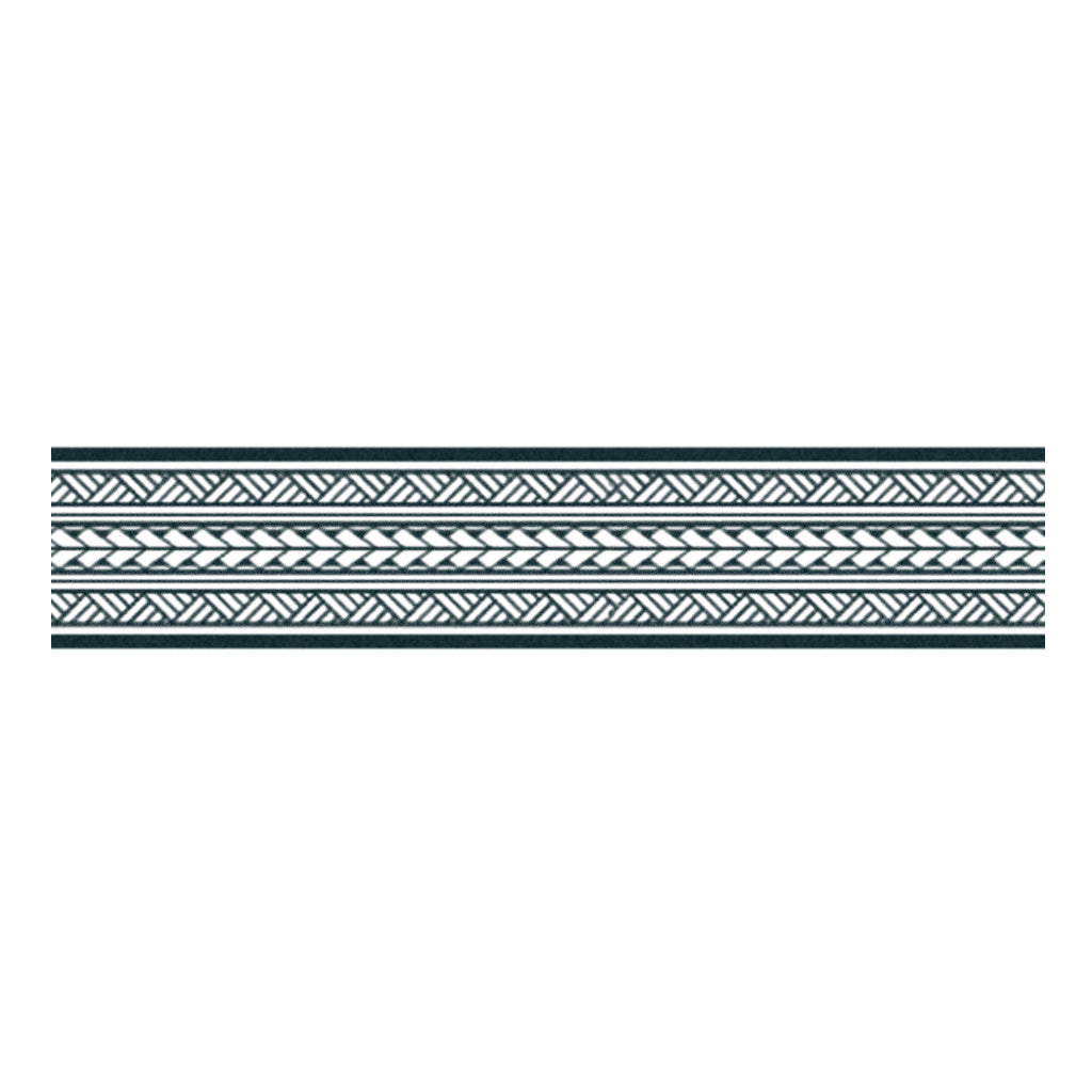 hawaiian pacific arm band tattoo