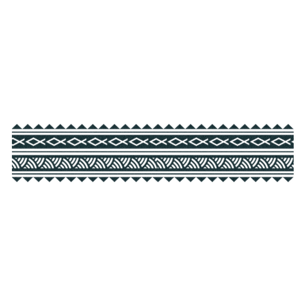 polynesian armband temporary tattoo