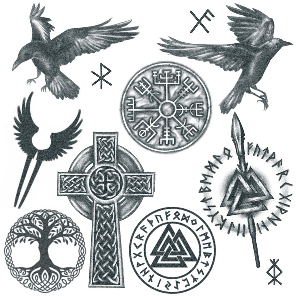 norse viking symbol tattoos