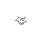 minimalist handshake