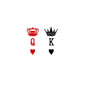 kinq queen tattoo design