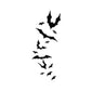 flying bats tattoo