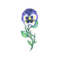 pansy tattoo design