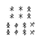 viking warrior runes