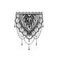 mandala chandelier tattoo