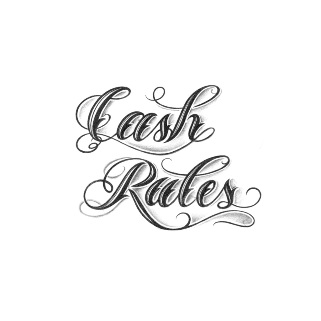 cash rules tattoo
