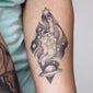 space cadet temporary tattoo