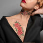 Vintage Pink Roses Tattoo
