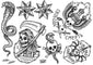 Skulls Set Russian Prison Tattoos