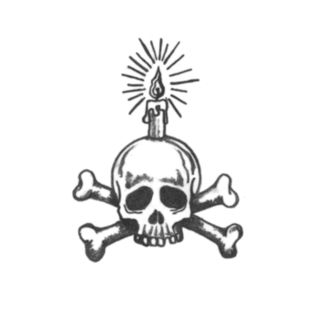 Skull Candle Tattoo