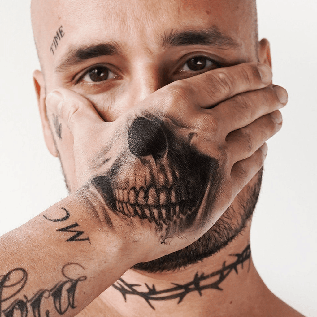 Skull Mouth Tattoo