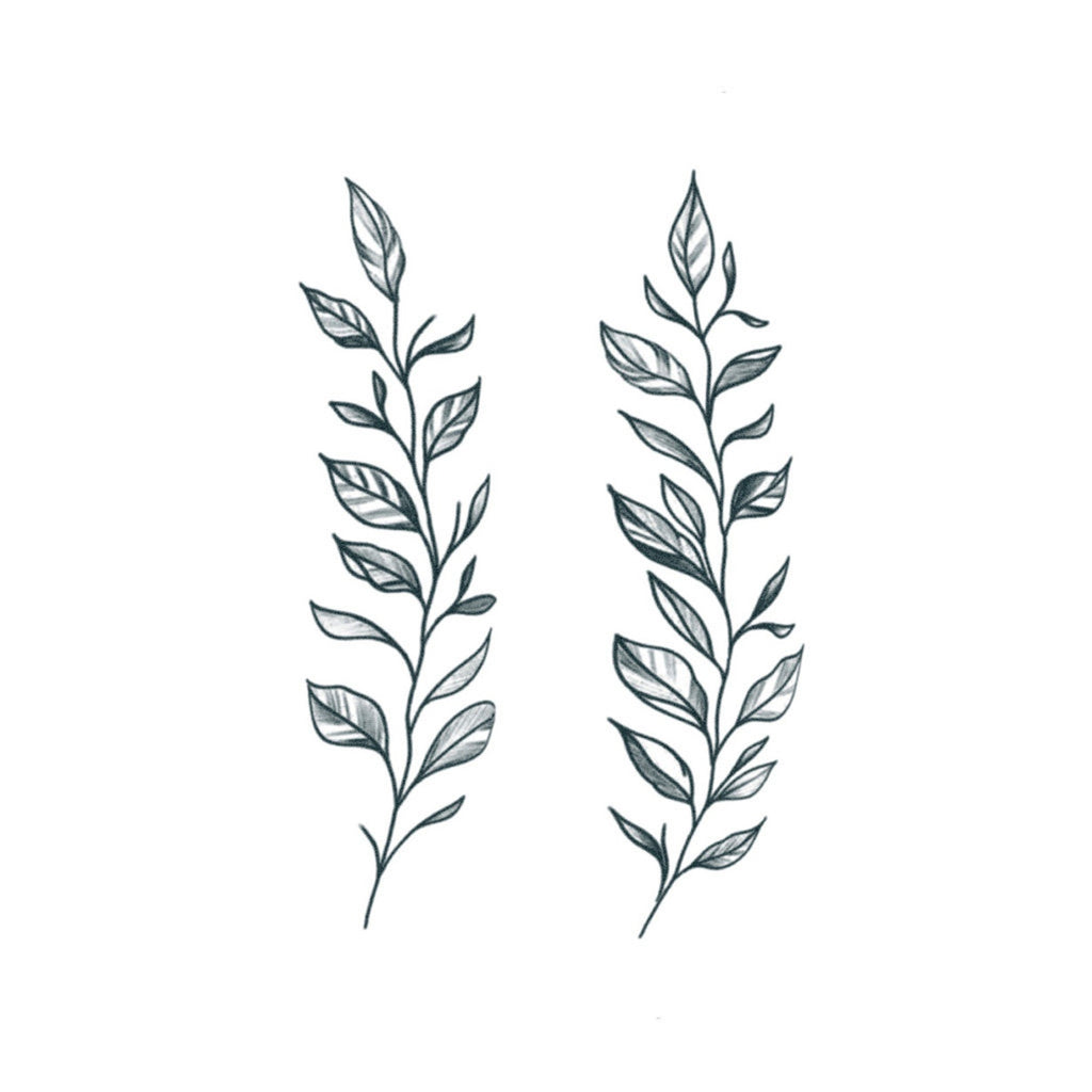 Vine Leaves Tattoo