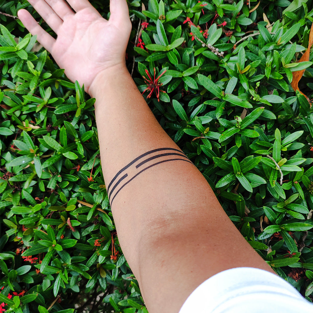 Minimalist Armband Tattoo TattooIcon